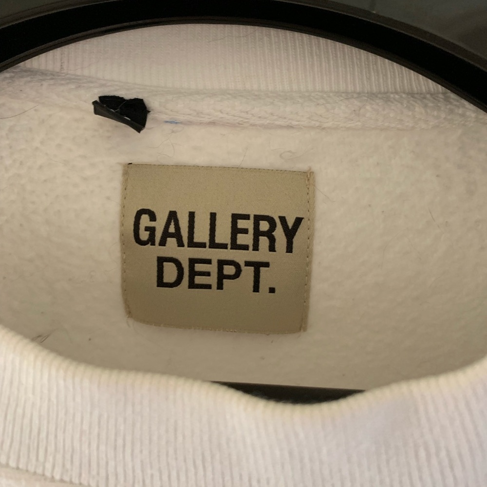 Gallery Dpt. Designer Vintage white sweatshirt